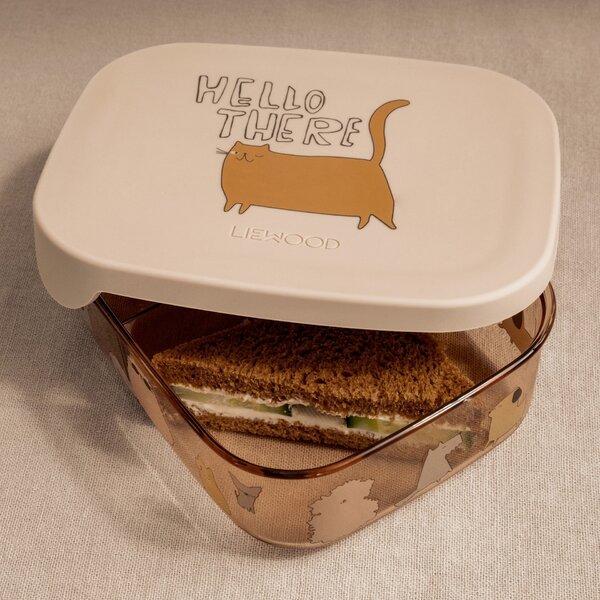 Desiatový box Arthur Tritan Cats and Dogs 900 ml