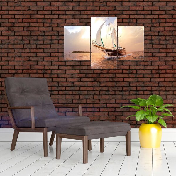 Obraz jachty (90x60 cm)