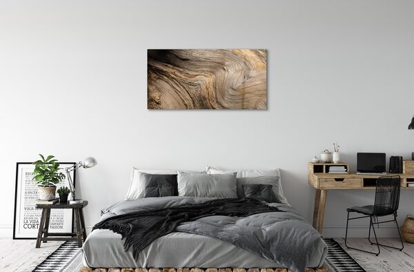 Obraz na skle Drevo textúry obilia 100x50 cm 2 Prívesky