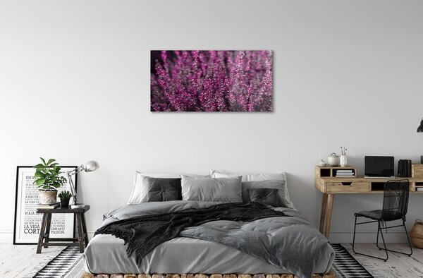 Sklenený obraz poľné vresy 100x50 cm 2 Prívesky