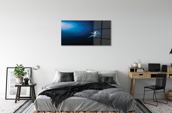 Sklenený obraz space astronaut 100x50 cm 2 Prívesky