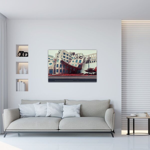 Obraz - architektonická stavba (90x60 cm)