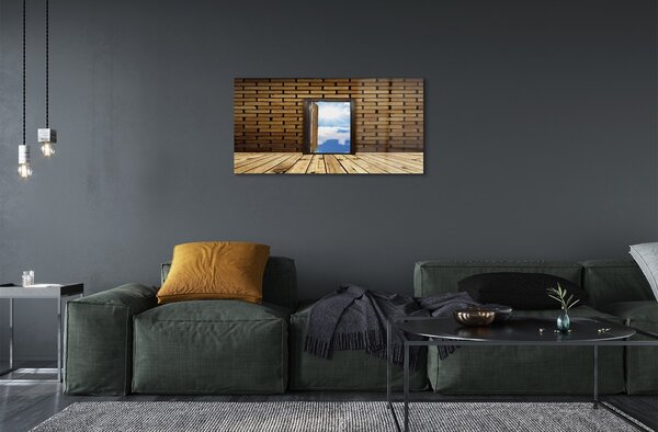 Sklenený obraz Dvere neba 3d 100x50 cm 2 Prívesky