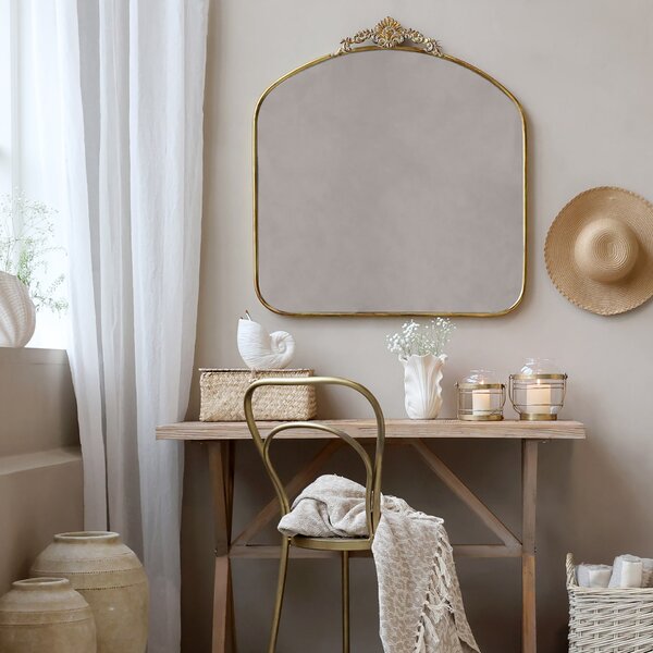 Nástenné zrkadlo Décor Edge Antique Brass