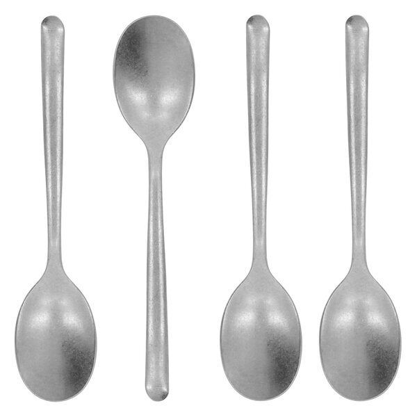 Čajová lyžička Antique Silver – set 4 ks