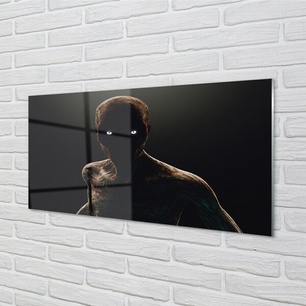Obraz na skle Bald hrozná forma 100x50 cm 2 Prívesky