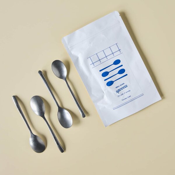 Čajová lyžička Antique Silver – set 4 ks