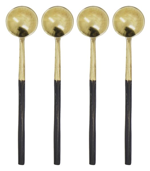 Lyžička Antique Brass – set 4 ks