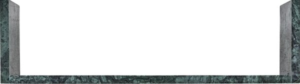 Polica z mramoru Green 50 cm