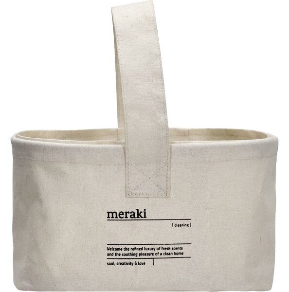 Úložný textilný košík Meraki Clean White