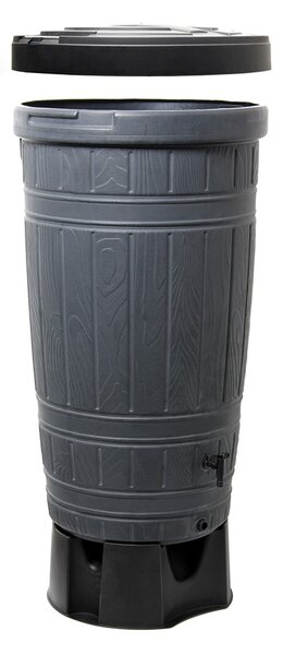Prosperplast Sud na dážďovú vodu WOODMAN tm.hnedý 265l