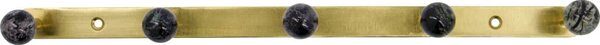 Kovový vešiak Ball Black 35 cm