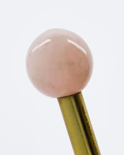Kovový vešiak Ball Pink – set 2 ks