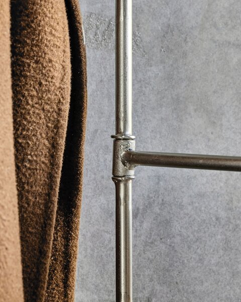 Nástenný vešiak Flex Silver Finish