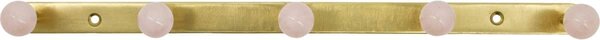 Kovový vešiak Ball Pink 35 cm