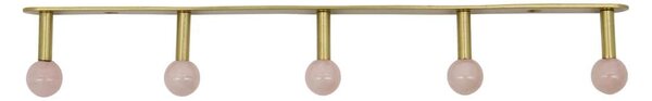 Kovový vešiak Ball Pink 35 cm
