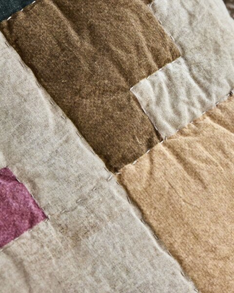 Prešívaný poťah na vankúš Block Multi 30 × 50 cm