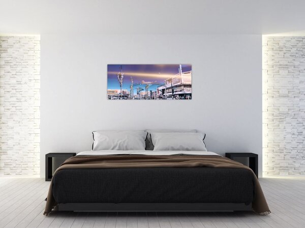 Obraz ulice v Las Vegas (120x50 cm)
