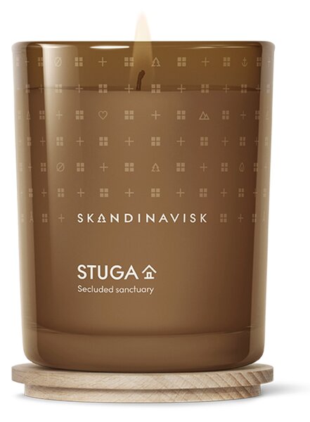 Vonná sviečka v skle STUGA (chata) 200 g