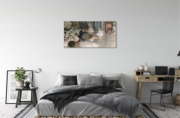 Obraz na skle prijatie balet 100x50 cm 2 Prívesky