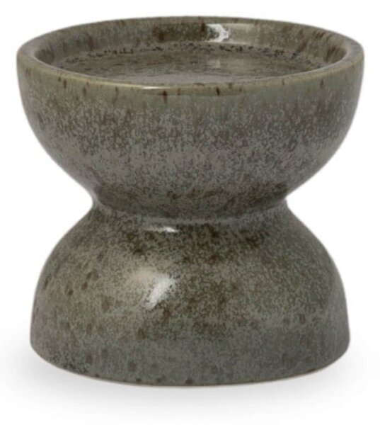 Keramický svietniček Högalid Green 9 cm