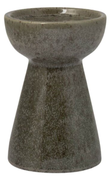 Keramický svietnik Högalid Green 14 cm