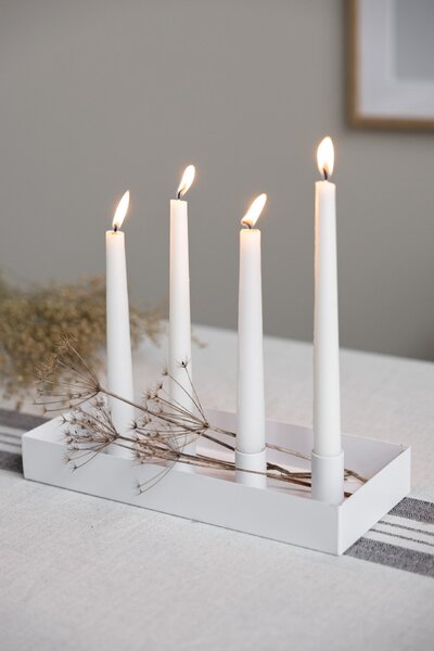 Magnetický adventný svietnik Sund White