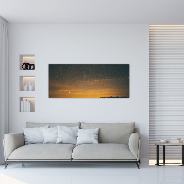 Obraz hviezdneho neba (120x50 cm)