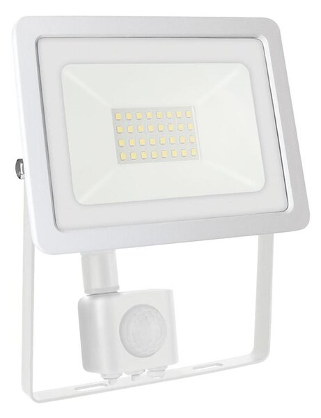 LED Vonkajší reflektor so senzorom NOCTIS LUX 2 LED/30W/230V 4000K IP44 biela