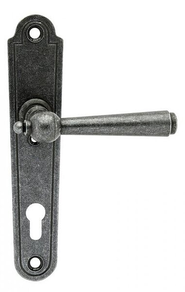 Ochranné kovanie COBRA REGEN (K - kované), kľučka-kľučka, Otvor na cylindrickú vložku PZ, COBRA K (kované kovanie), 90 mm