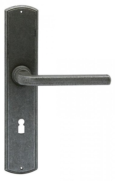 Dverné kovanie COBRA DORTMUND (K - kované), kľučka-kľučka, Otvor pre obyčajný kľúč BB, COBRA K (kované kovanie), 90 mm