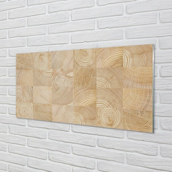 Obraz na skle Drevo kocka obilia 100x50 cm 2 Prívesky