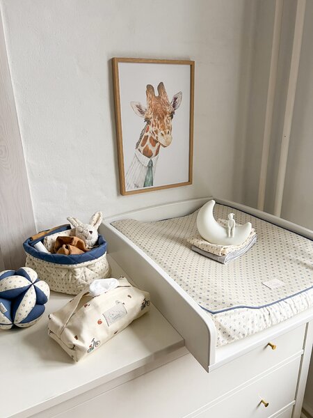 Prešívaný úložný kôš Capri – set 2 ks