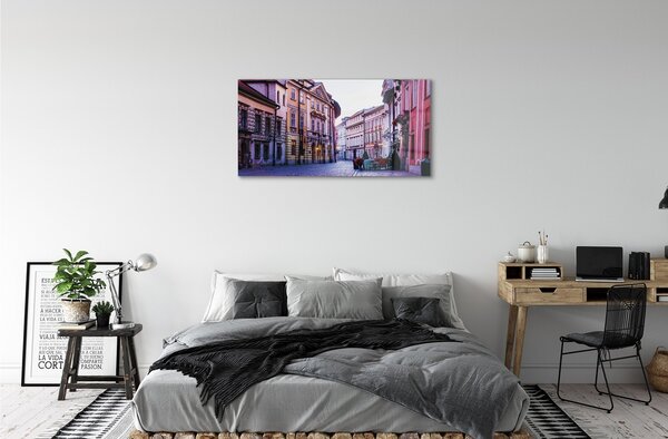 Sklenený obraz Krakow Old Town 100x50 cm 2 Prívesky