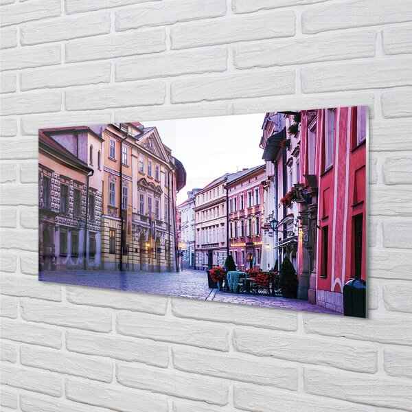 Sklenený obraz Krakow Old Town 100x50 cm 2 Prívesky