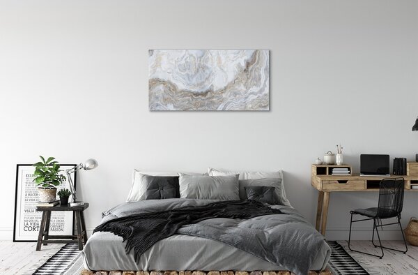 Obraz na skle Marble kameň škvrny 100x50 cm 2 Prívesky