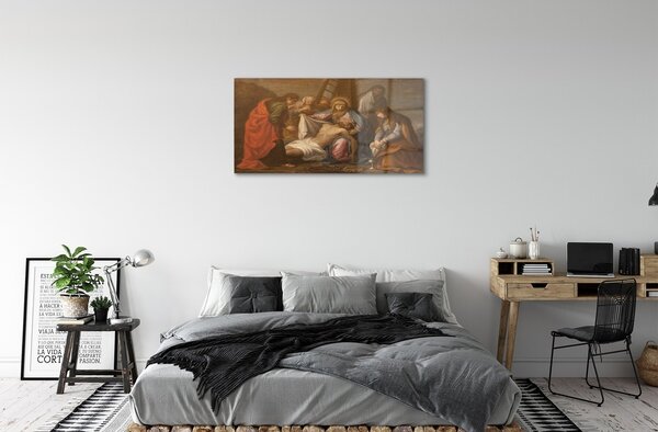 Sklenený obraz Ježiša ukrižovali 100x50 cm 2 Prívesky
