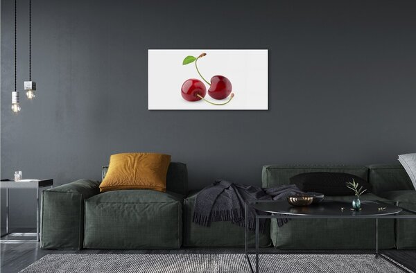 Obraz na skle čerešne 100x50 cm 2 Prívesky