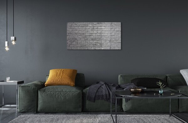 Obraz na skle Tehlové múry wall 100x50 cm 2 Prívesky