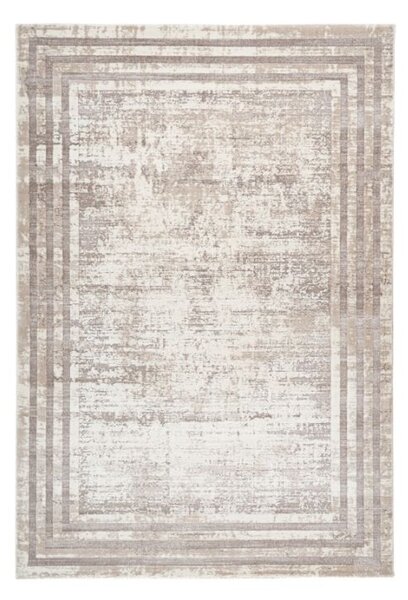 Béžovo šedý moderný odolný koberec Paris 502 taupe 1,20 x 1,70 m