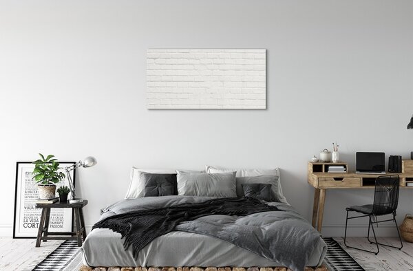Obraz na skle Tehlové múry wall 100x50 cm 2 Prívesky