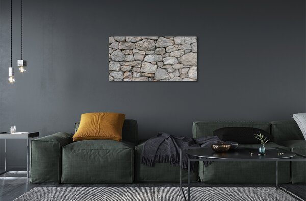 Obraz na skle Kamenná múr wall 100x50 cm 2 Prívesky