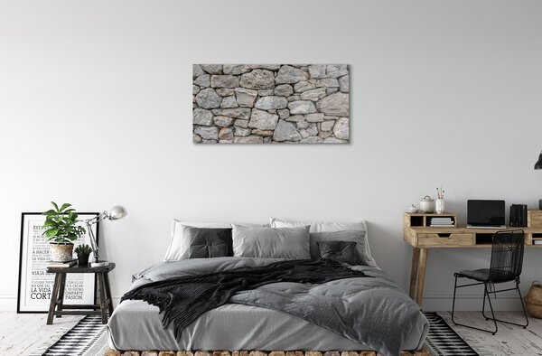 Obraz na skle Kamenná múr wall 100x50 cm 2 Prívesky