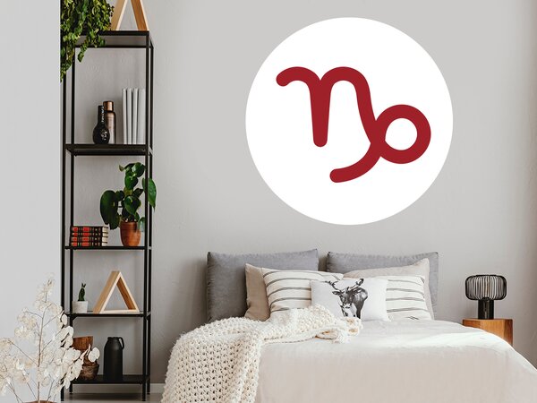 Nalepte.cz Horoskop symbol Kozorožec nálepka na stenu arch 20 x 20 cm
