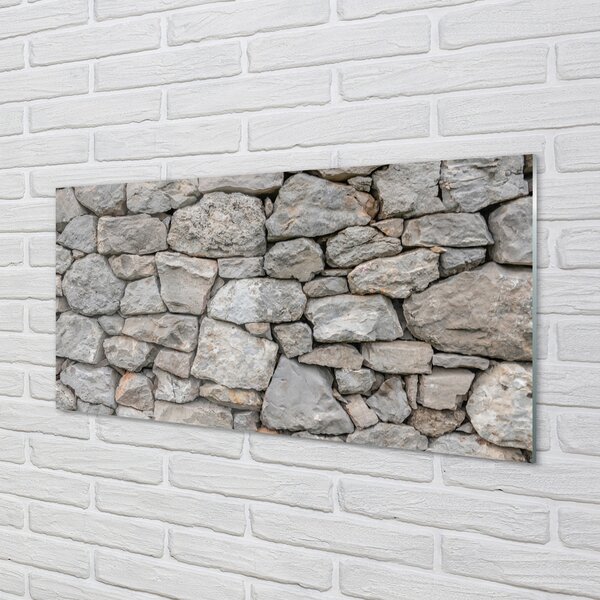 Obraz na skle Kamenná múr wall 100x50 cm 2 Prívesky