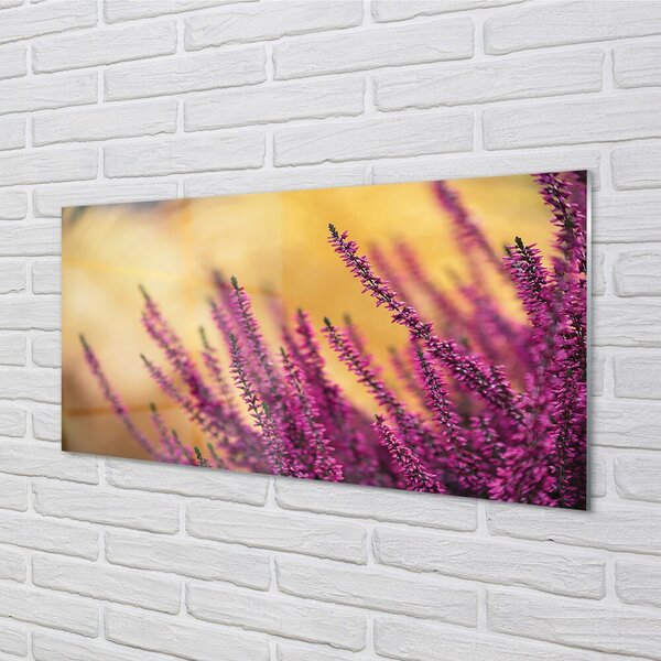 Sklenený obraz kvety 100x50 cm 2 Prívesky