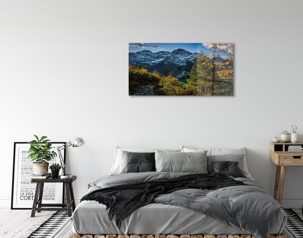 Sklenený obraz jazierka salašnícky 100x50 cm 2 Prívesky