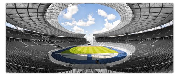 Obraz - futbalový štadión (120x50 cm)