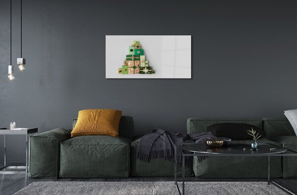 Sklenený obraz darčeky 100x50 cm 2 Prívesky