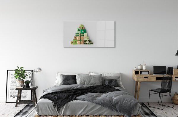 Sklenený obraz darčeky 100x50 cm 2 Prívesky
